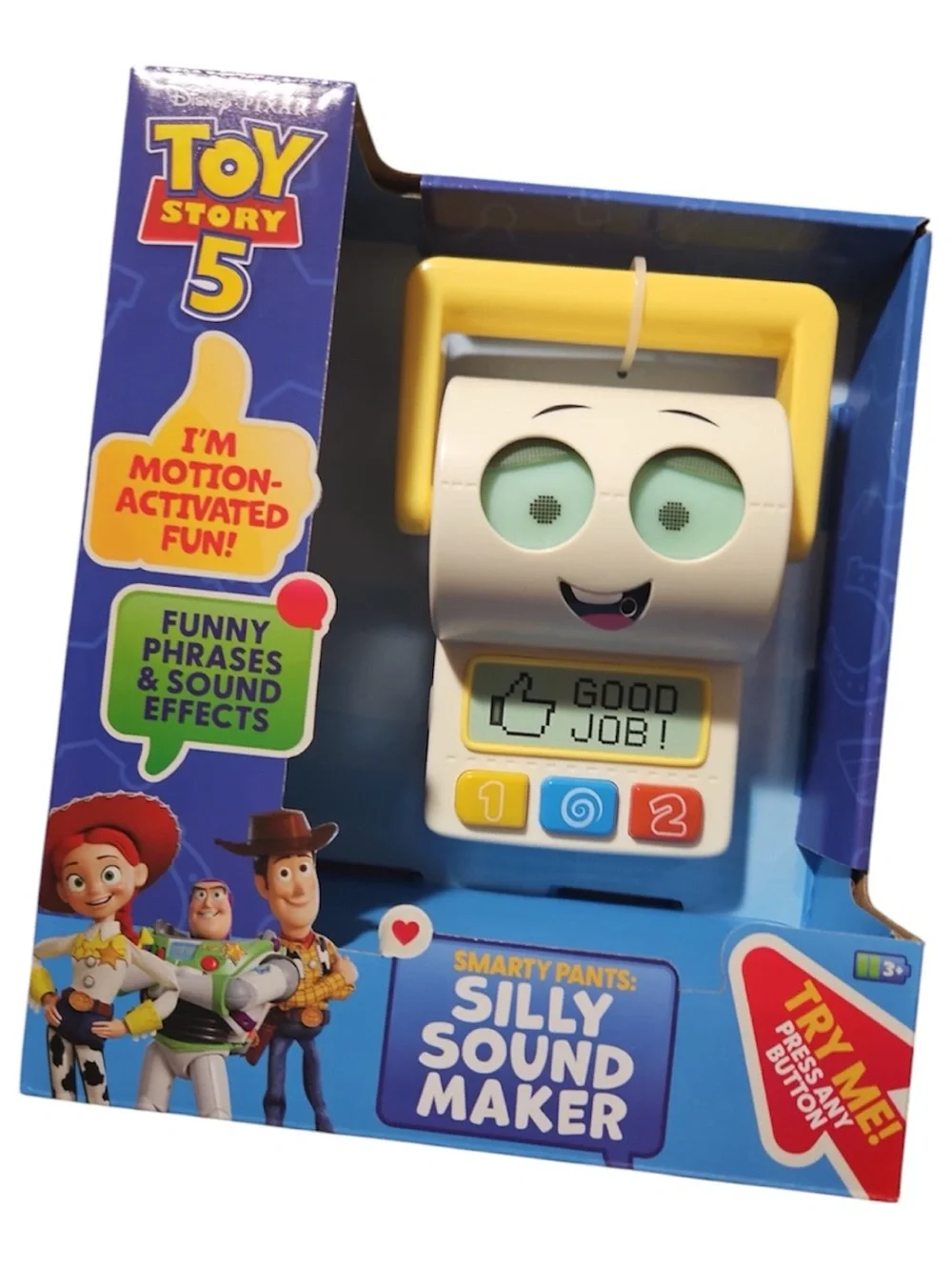 Mattel Toy Story 5 Silly Sound Maker - Yellow, White, Blue